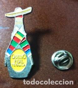 Pins de colecci&oacute;n: PIN BOTELLA TEQUILA CAMINO REAL - Foto 1