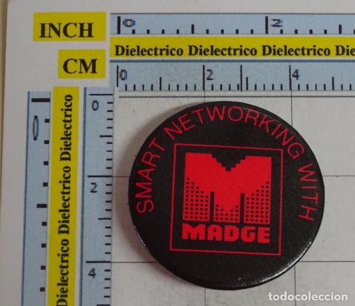 Pins e Spille di collezione: INSIGNIA CHAPA DE INFORM&Aacute;TICA ORDENADORES. MADGE NETWORKS. NETWORKING