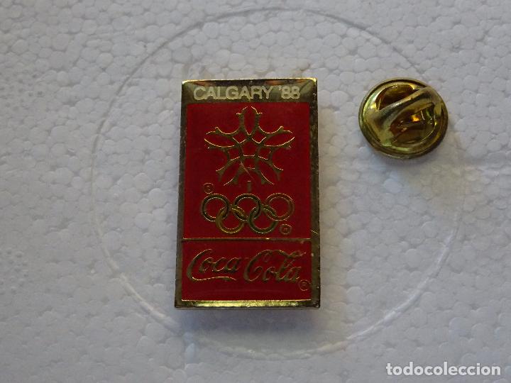 Pins de colecci&oacute;n: PIN DE DEPORTES. JUEGOS OL&Iacute;MPICOS CALGARY 88 1988. COCA COLA