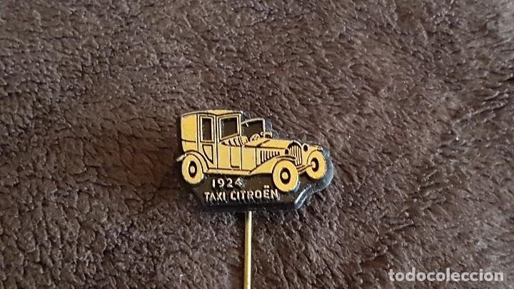 Pins de colecci&oacute;n: PIN COCHE MARCA CITROEN TAXI ANTIGUO 1924 ( INSIGNIA DE AGUJA COCHES AUTOMOCI&Oacute;N)