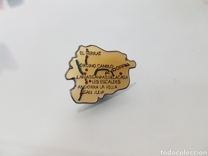 Pins de colecci&oacute;n: PIN MAPA DE ANDORRA