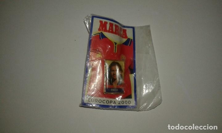 Pins de colecci&oacute;n: PIN DE LA EUROCOPA 2000 PACO JUGADOR DEPORTIVO DE LA CORU&Ntilde;A  FUTBOL MARCA PINS