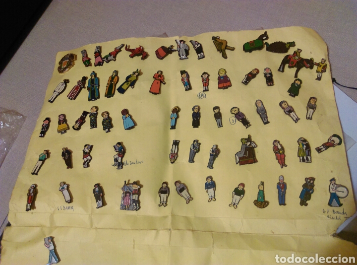 Pins de colecci&oacute;n: COLECCION COMPLETA DE LOS 62 PINS DEL SEGUICI POPULAR DE TARRAGONA santa tecla a&ntilde;os 90