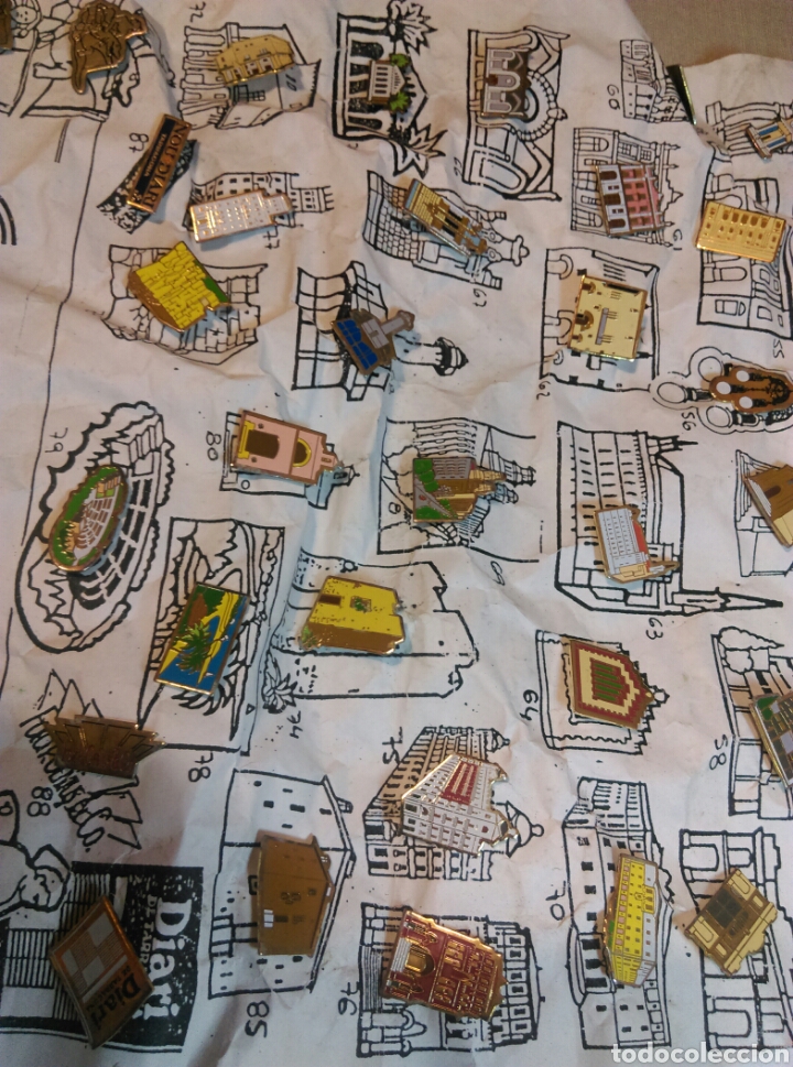 Pins de colecci&oacute;n: Lote Pins Tarragona monumentos monumets edificios del 41 al 88 - Foto 4