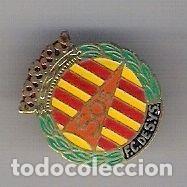 Pins de colecci&oacute;n: ANTIGUO PIN DE OJAL **F.C. DE S.Y.S. SOS .(federaci&oacute;n catalana de salvamento y socorrismo)