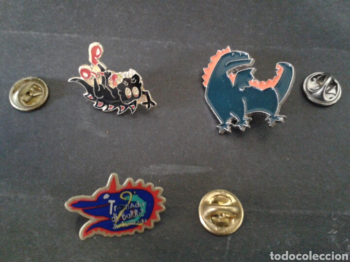 Pins de colecci&oacute;n: 3 PINS PIN DE DRAGONES. DRAG&Oacute;N. - Foto 1