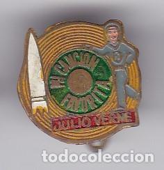 Pins de colecci&oacute;n: ANTIGUO PIN DE AGUJA DE MI CANCION FAVORITA - JULIO VERNE