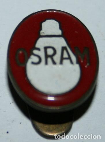 Pins de colecci&oacute;n: PIN PARA SOLAPA - BOMBILLAS OSRAM - Foto 1
