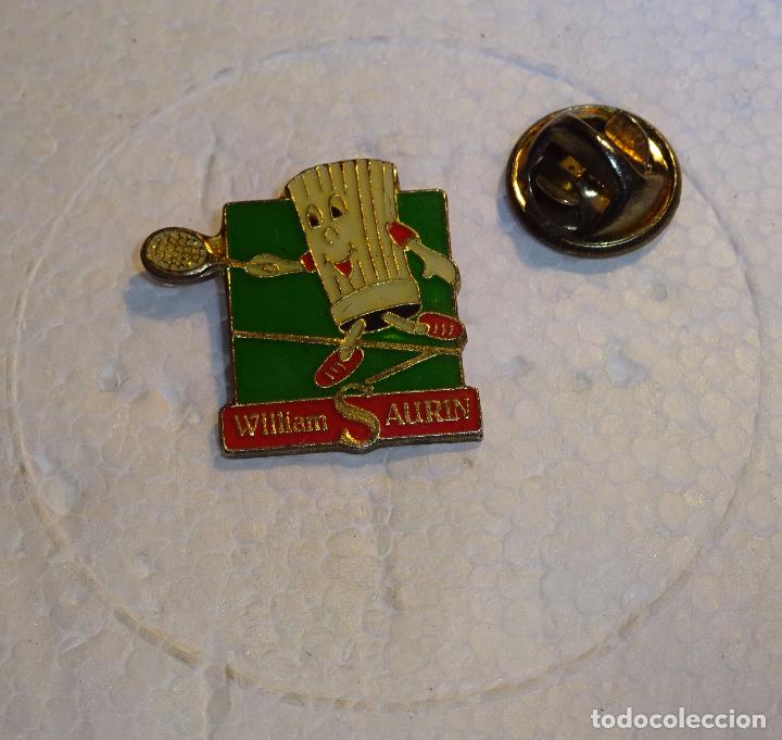 Pins de colecci&oacute;n: PIN DE ALIMENTOS RECETAS. WILLIAM SAURIN. TENIS TENISTA