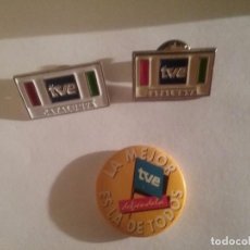 Pins de colección: TRES PIN TVE. Lote 99564243