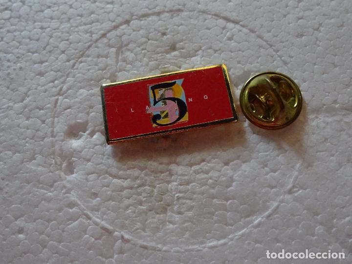 Pins de colecci&oacute;n: PIN DE RADIO TELEVISI&Oacute;N. LA CINQ. FRANCIA CANAL