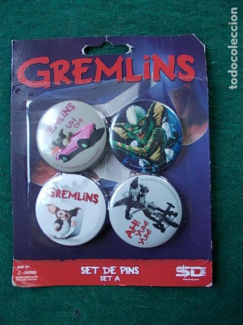 Pins de colecci&oacute;n: Gremlins Set de Pins 4 - Foto 1