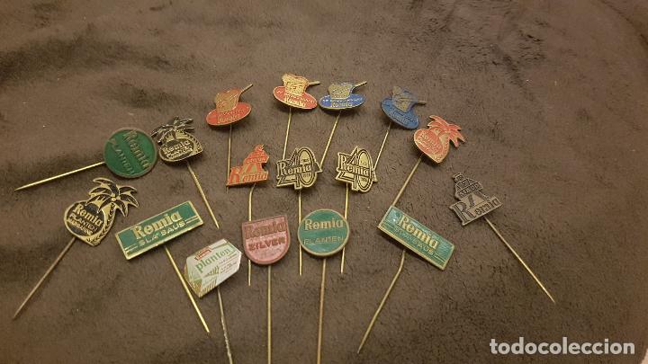 Pins de colecci&oacute;n: LOTE COLECCION 17 PIN MARCA DE PRODUCTOS MANTEQUILLA REMIA MARGARINE (INSIGNIA DE AGUJA)