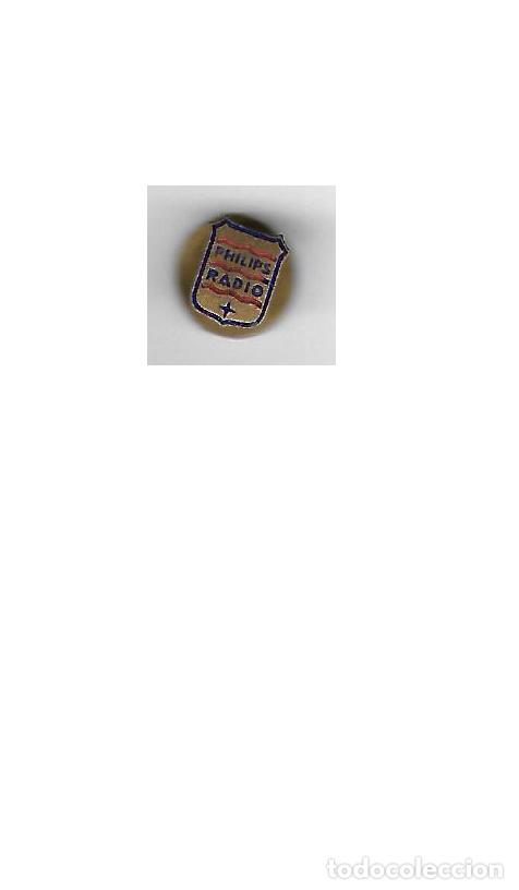 Pins de colecci&oacute;n: ANTIGUO PIN DE OJAL   ** PHILIPS  RADIO **