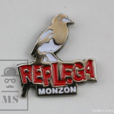 Pins de colección: PIN POBLACIÓN - REPLEGA MONZON - MEDIDAS 2 X 2 CM