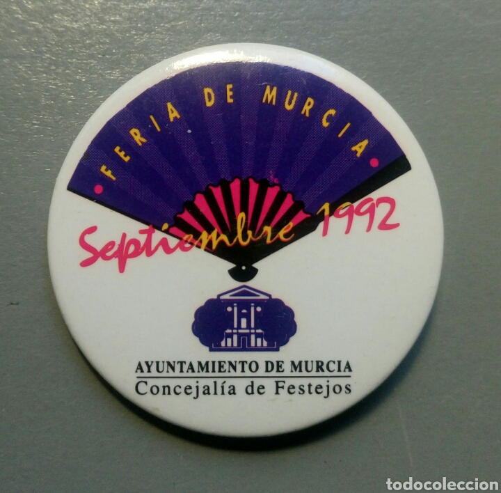 Pins de colecci&oacute;n: Chapa feria septiembre 1992