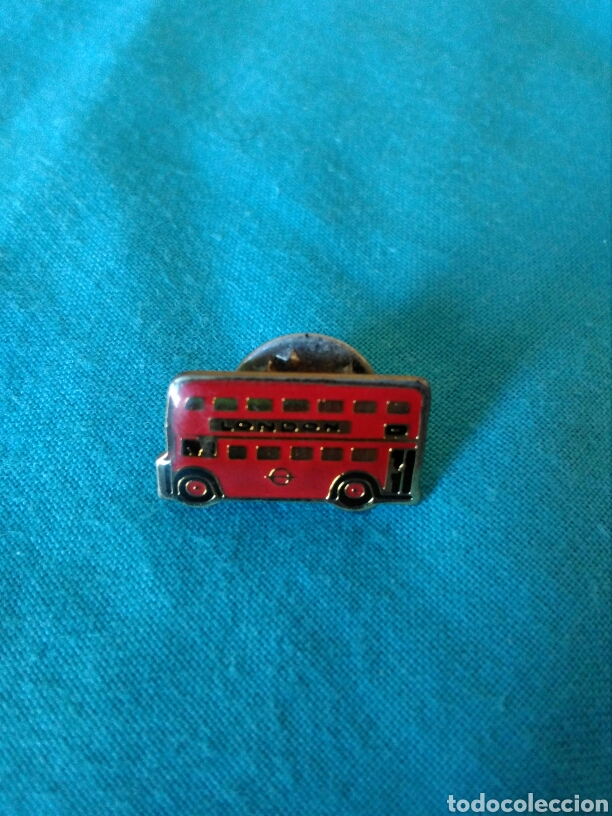 Pins e Spille di collezione: Pin Bus Autobus de Londres Ingles Ingaterra Reino UnidoAutocar