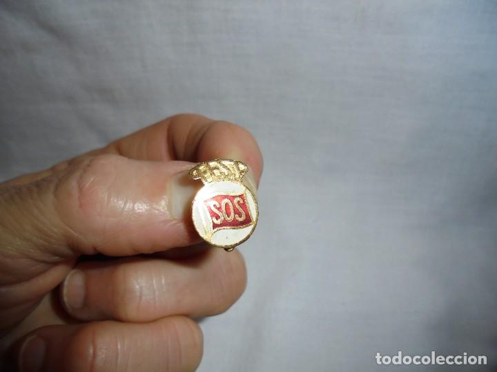 Pins de colecci&oacute;n: INSIGNIA ESMALTADA SOS - Foto 1