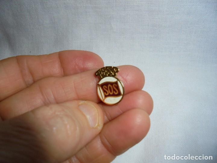 Pins de colecci&oacute;n: INSIGNIA ESMALTADA SOS - Foto 5