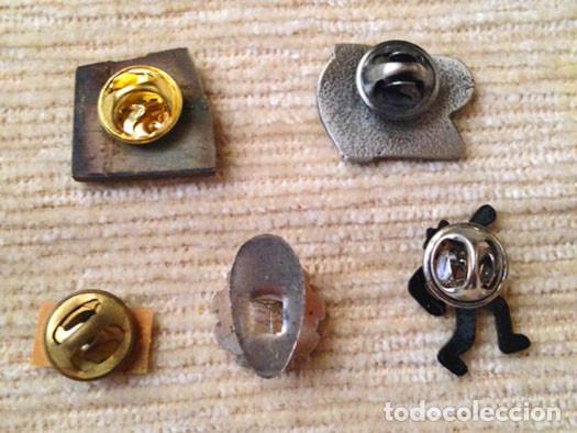 Pins de colecci&oacute;n: 5 INSIGNIAS PINES/PINS DE DIVERSA TEMATICA - Foto 2