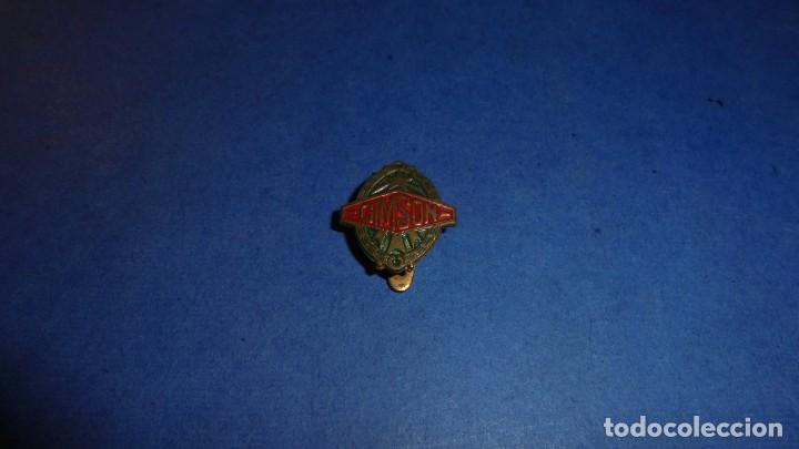 Pins de colecci&oacute;n: MOTOCICLETAS / BICICLETAS - ANTIGUA INSIGNIA SOLAPERA - GIMSON - 1,8X1,7 CM.