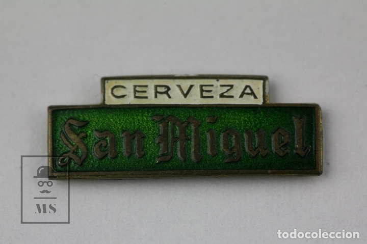 Pins de colecci&oacute;n: Antiguo Pin Publicidad - Cerveza San Miguel - Medidas 2 x 1 cm - PLS