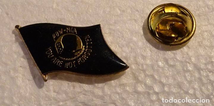 Pins de cole&ccedil;&atilde;o: PIN MILITAR BANDERAS. BANDERA DE PRISIONEROS DE GUERRA Y DESAPARECIDOS DE ESTADOS UNIDOS. POW MIA