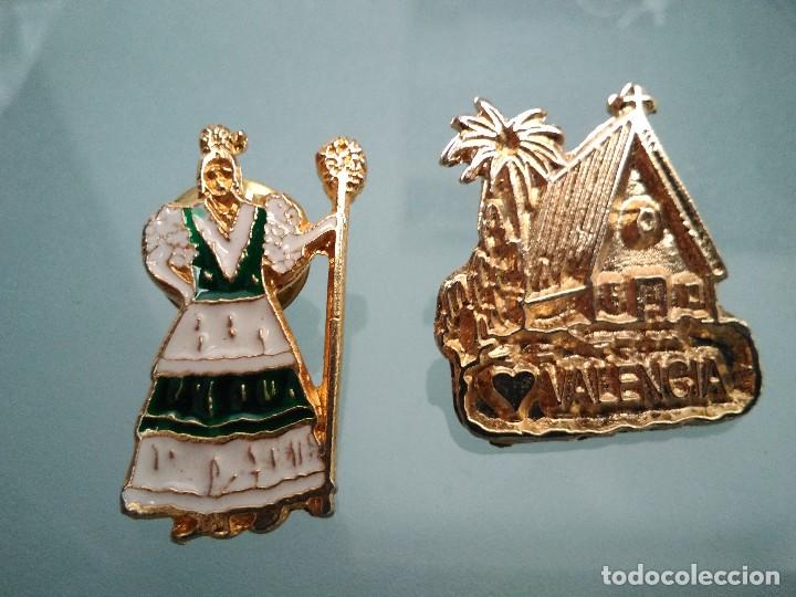 Pins de colecci&oacute;n: Pins Valencia (fallera y otro)