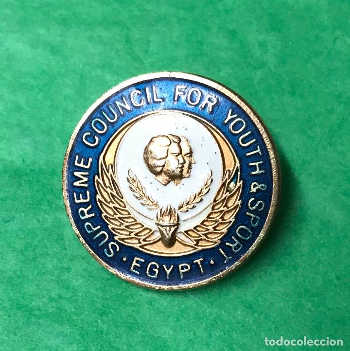 Pins de colecci&oacute;n: Antigua Insignia de Egipto - Supreme Council for Youth & Sport - Egypt