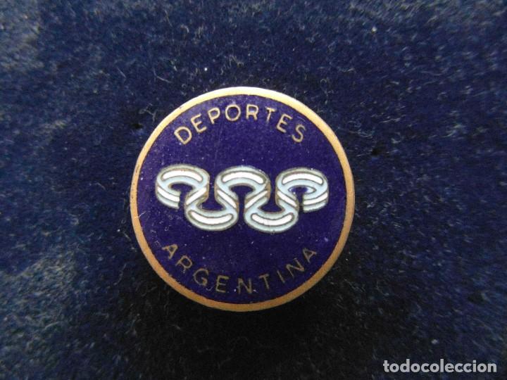 Pins de colecci&oacute;n: Pin oficial del equipo olimpico de Argentina de los Juegos Olimpicos de Barcelona 1992