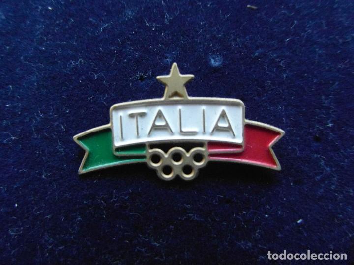 Pins de colecci&oacute;n: Pin oficial del equipo olimpico de Italia de los Juegos Olimpicos de Barcelona 1992
