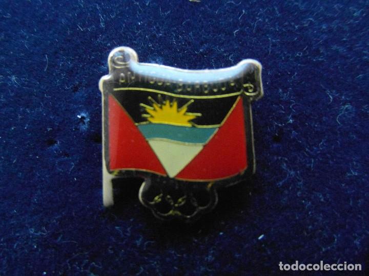 Pins de colecci&oacute;n: Pin oficial del equipo olimpico de Antigua Barbuda de los Juegos Olimpicos de Barcelona 1992