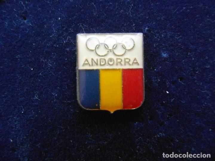 Pins de colecci&oacute;n: Pin oficial del equipo olimpico de Andorra de los Juegos Olimpicos de Barcelona 1992