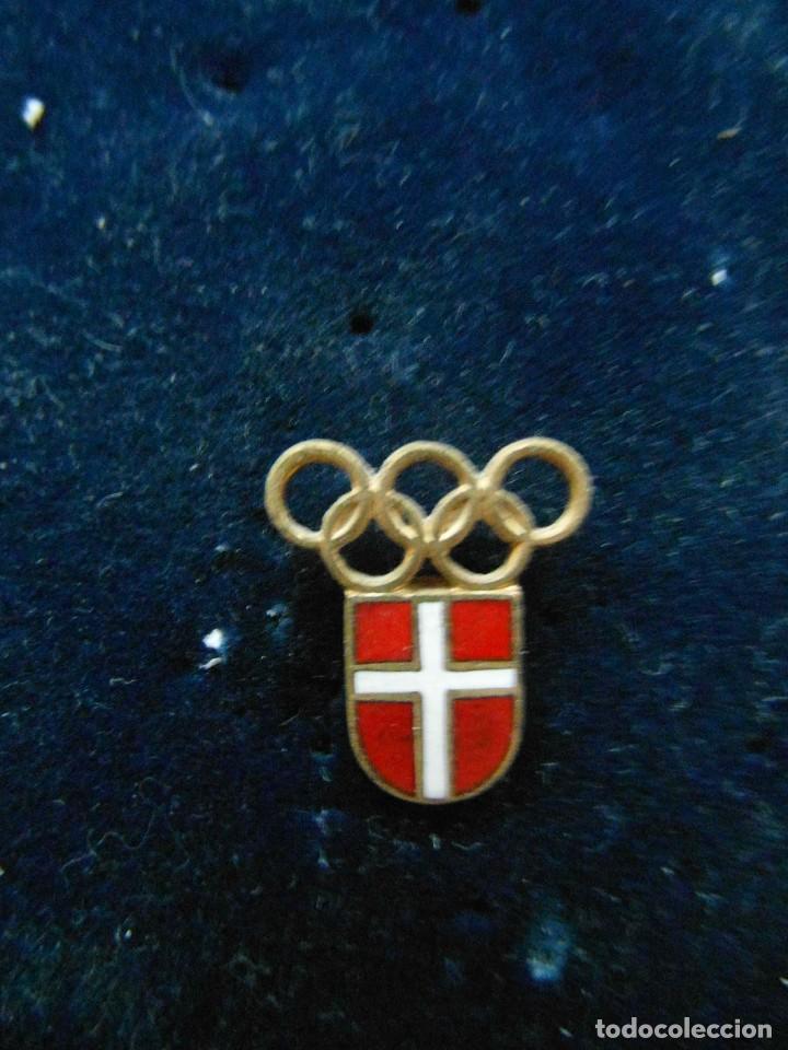 Pins de colecci&oacute;n: Pin Dinamarca. Juegos Olimpicos a&ntilde;o 1992