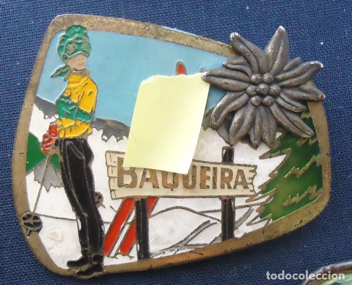 Pins de colecci&oacute;n: insignia pin alfiler baqueira beret valle aran pirineo catalan esqui deporte nieve monta&ntilde;a esquiar