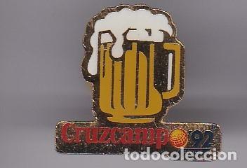 Pins de colecci&oacute;n: PIN DE CRUZCAMPO DE LA EXPO 92 DE SEVILLA (EXPOSICI&Oacute;N DE SEVILLA 1992) CERVEZA-BEER