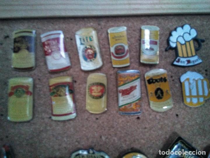 Pins de colecci&oacute;n: Pins de cervezas: latas