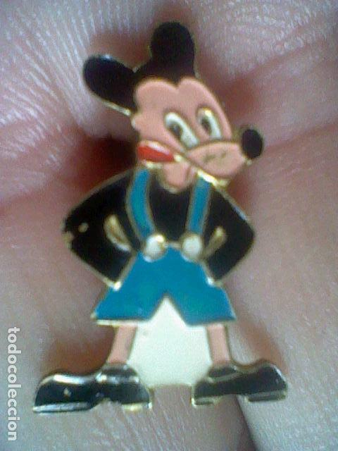 Pins de colecci&oacute;n: antigua insignia pin raton Mickey Micky Mouse a&ntilde;os 40 muy raro