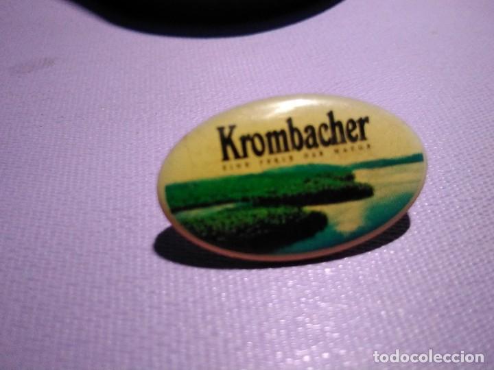 Pins de colecci&oacute;n: Pin cerceza alemana Krombacher