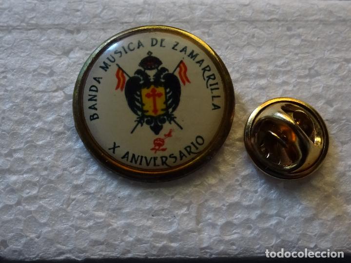 Pins de cole&ccedil;&atilde;o: PIN RELIGIOSO SEMANA SANTA. M&Aacute;LAGA. BANDA DE M&Uacute;SICA HERMANDAD ZAMARRILLA. X ANIVERSARIO