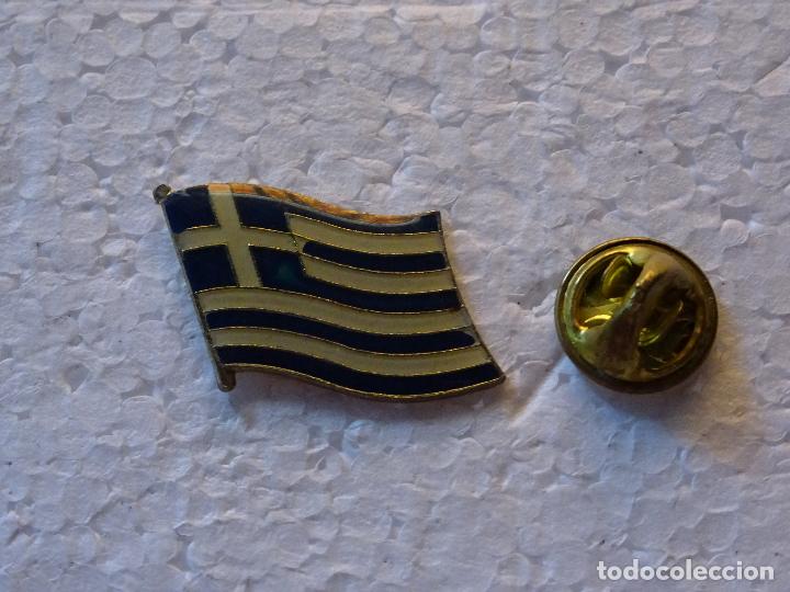 Pins de cole&ccedil;&atilde;o: PIN DE TURISMO BANDERAS. BANDERA DE GRECIA