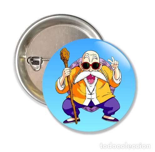 Pins de colecci&oacute;n: CHAPA ALFILER 38 MM - DIBUJOS - BOLA DE DRAGON MAESTRO MUTENROSHI