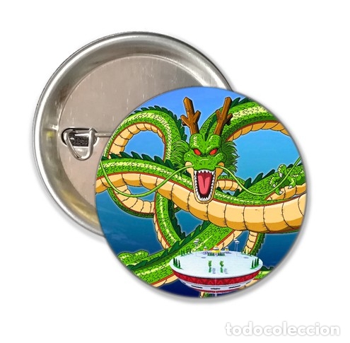 Pins de colecci&oacute;n: CHAPA ALFILER 38 MM - DIBUJOS - BOLA DE DRAGON SHENLONG