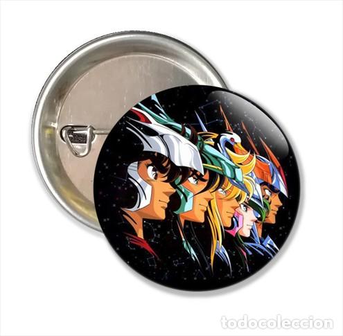 Pins de colecci&oacute;n: CHAPA ALFILER 38 MM - DIBUJOS ANIMADOS - LOS CABALLEROS DEL ZODIACO