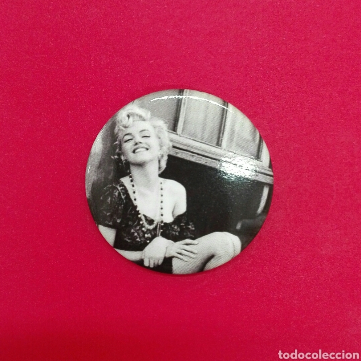 Pins de colecci&oacute;n: Chapa de imperdible de Marilyn Monroe