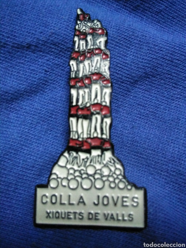 Pin's de collection: Pin cultura catalana Castellers colla Xiquets Valls