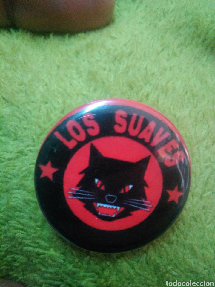 Collection pins: Pin tipo chapa imperdible Grupo musica Los Suaves