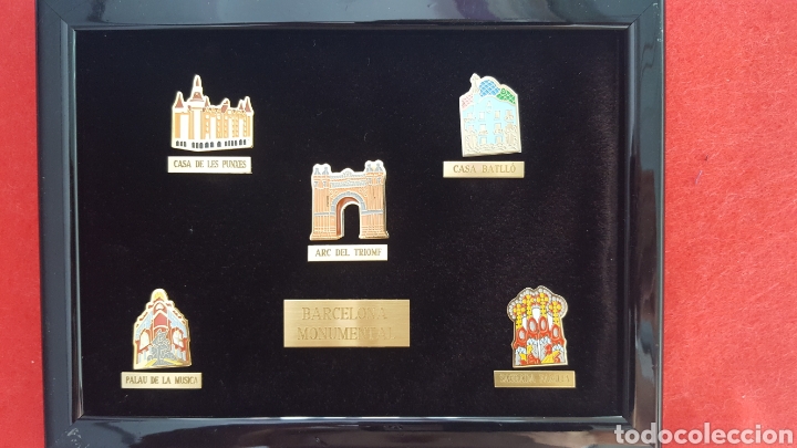 Pins de colecci&oacute;n: PINS MONUMENTOS BARCELONA - Foto 1