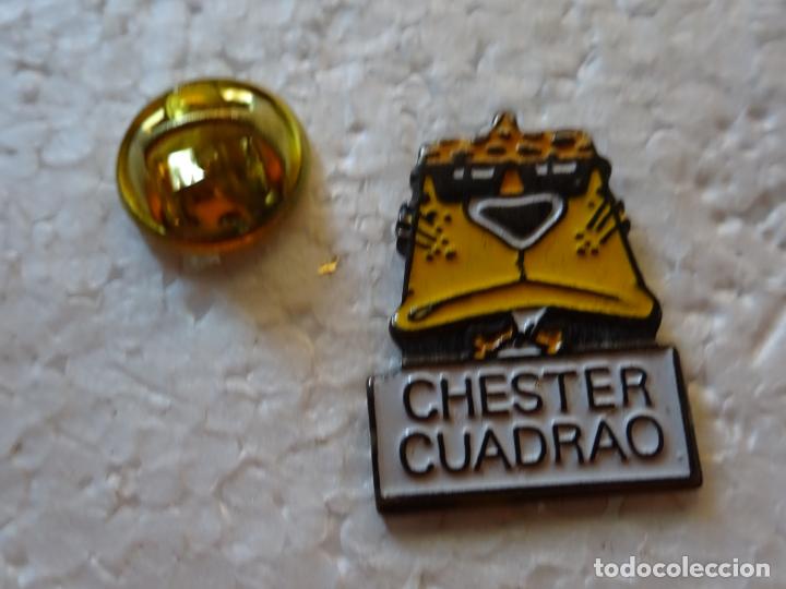 Collection pins: PIN DE DIBUJOS ANIMADOS CHUCHER&Iacute;AS DULCES. SERIE CHESTER MATUTANO. CUADRAO