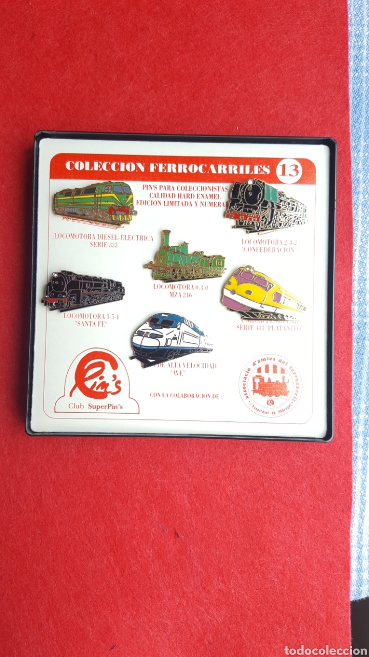 Pins de colecci&oacute;n: PINS FERROCARRILES. - Foto 1